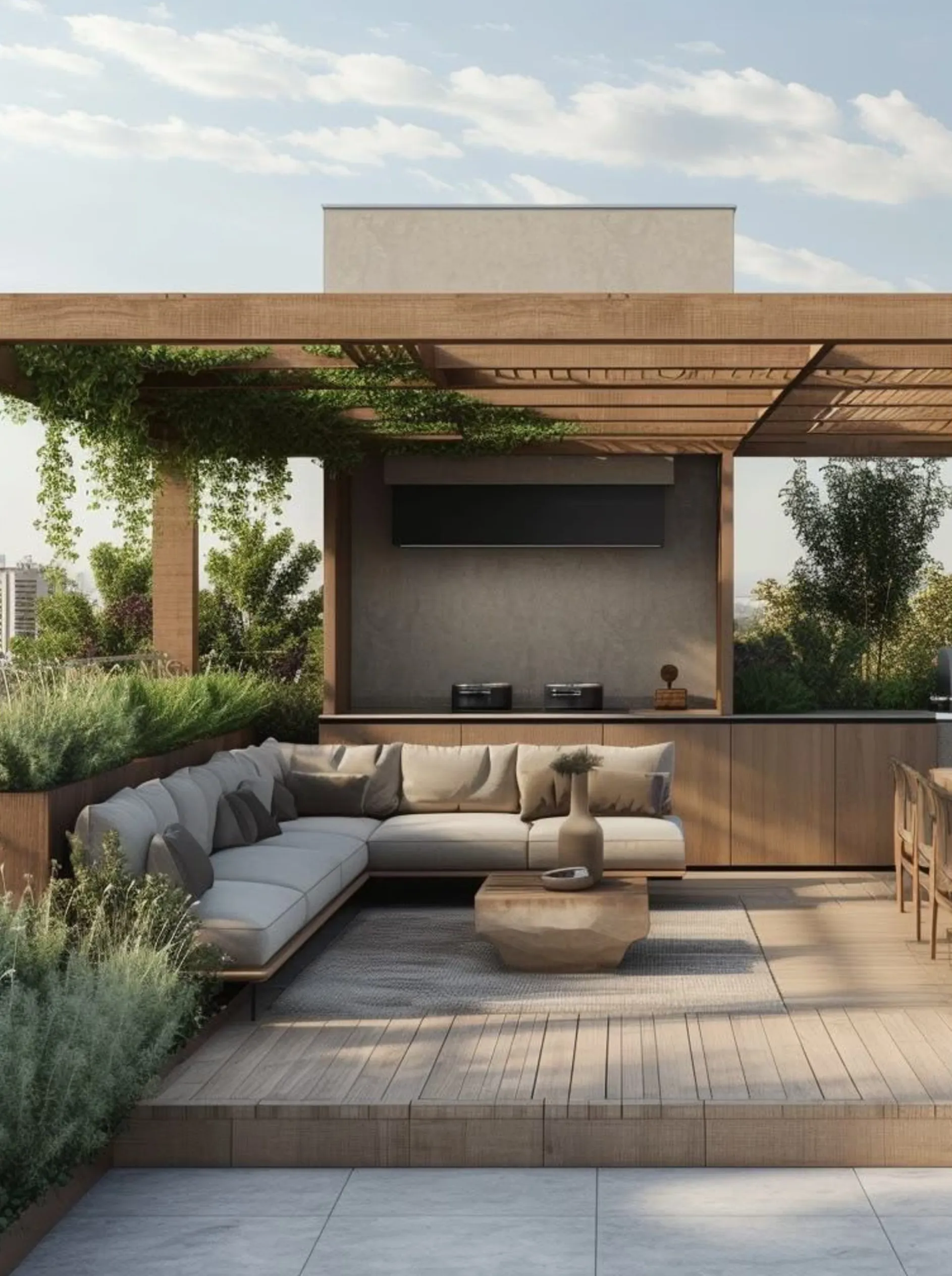 Ronaq Avenue Tower, Barbecue areas