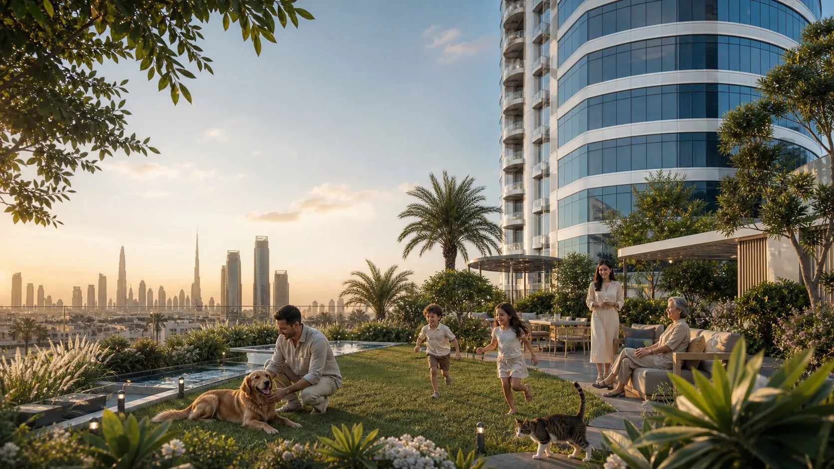 Family life at a RONAQ residence in Dubai