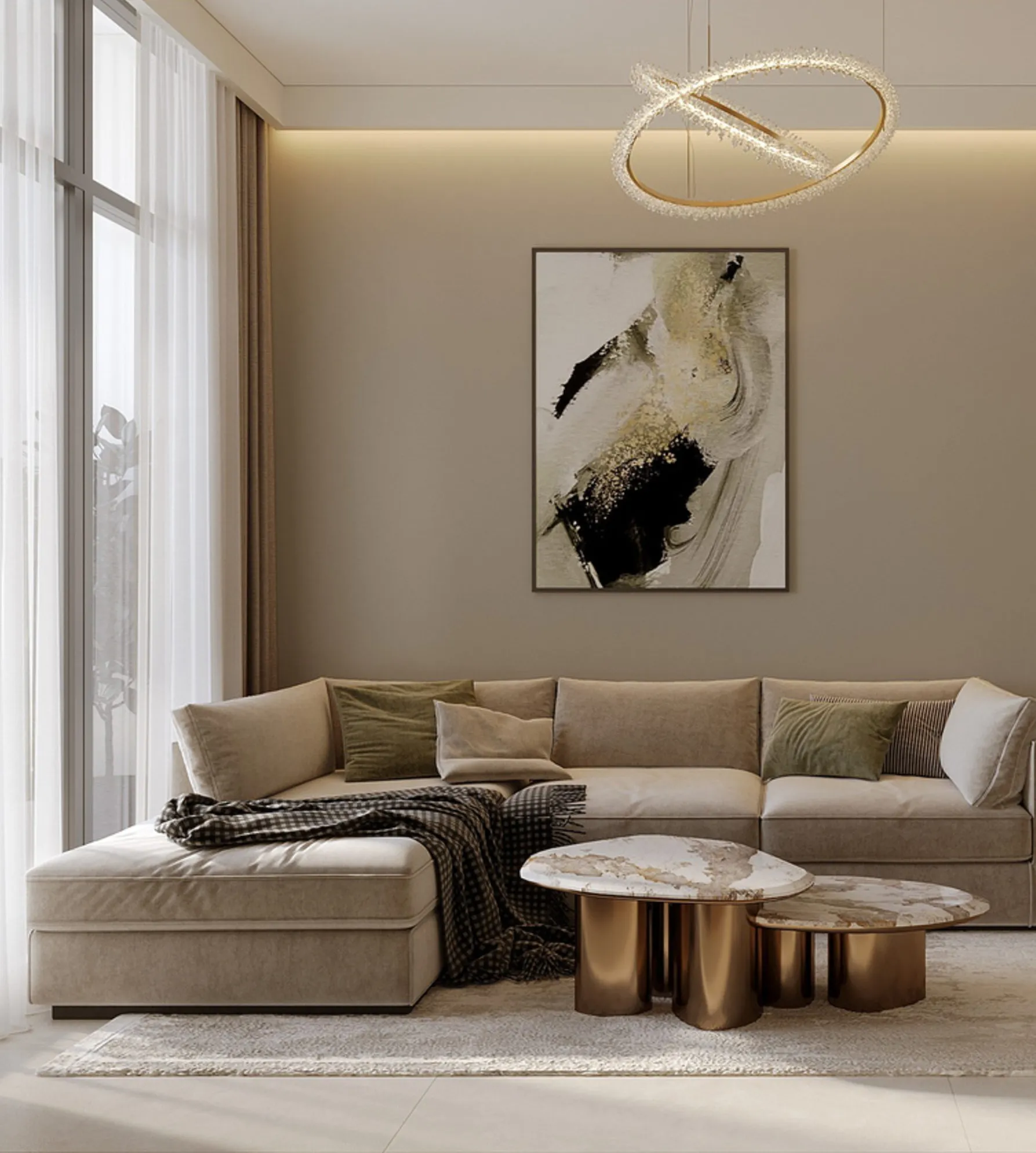 Ronaq Avenue Tower, Living room