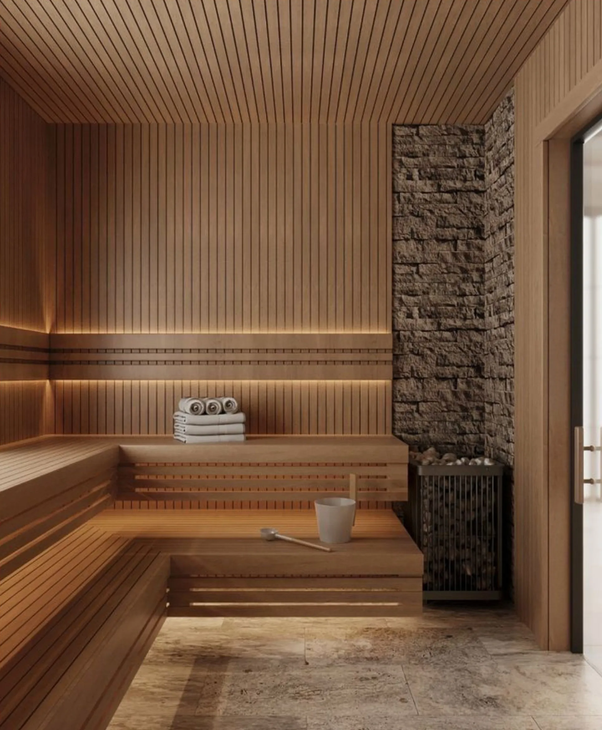 Ronaq Avenue Tower, Sauna
