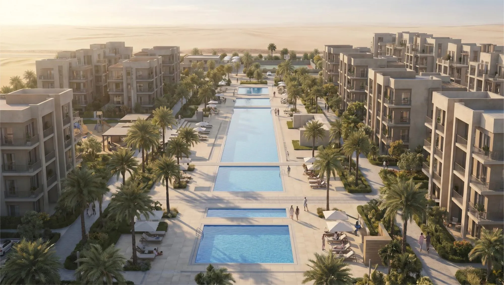 Coming Project, Syria: waterway between residences